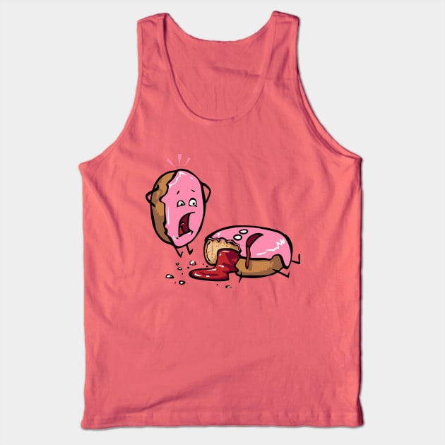 Donut Suicide Discovery Tank Top by DavesTees